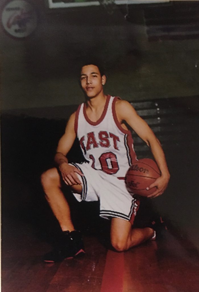 Basketball skills training session